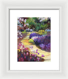 Perennial trail - Framed Print