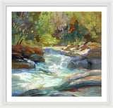River Run - Framed Print