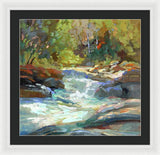 River Run - Framed Print