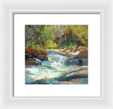 River Run - Framed Print