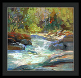 River Run - Framed Print