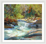 River Run - Framed Print