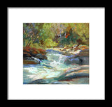 River Run - Framed Print