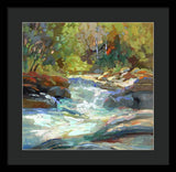 River Run - Framed Print