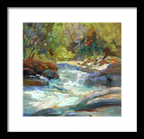 River Run - Framed Print