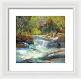River Run - Framed Print