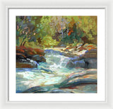 River Run - Framed Print
