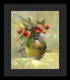 Roses in Vase - Framed Print