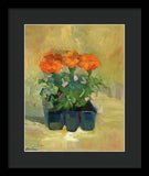 Set of Marigolds - Framed Print