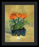 Set of Marigolds - Framed Print