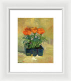 Set of Marigolds - Framed Print