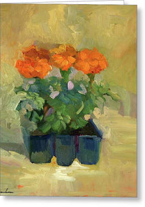 Set of Marigolds - Greeting Card