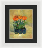 Set of Marigolds - Framed Print