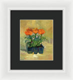 Set of Marigolds - Framed Print