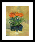 Set of Marigolds - Framed Print