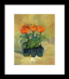 Set of Marigolds - Framed Print