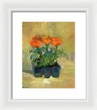 Set of Marigolds - Framed Print