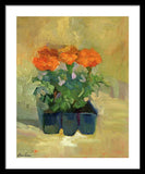 Set of Marigolds - Framed Print