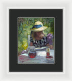 The Print Dress - Framed Print