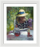 The Print Dress - Framed Print