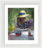 The Print Dress - Framed Print