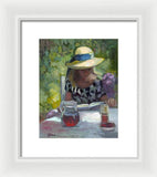 The Print Dress - Framed Print