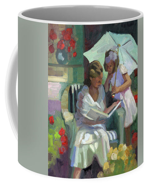 Veranda reading - Mug