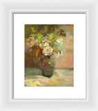 Vintage roses - Framed Print