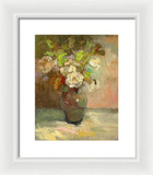 Vintage roses - Framed Print