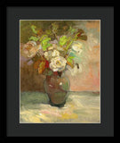 Vintage roses - Framed Print