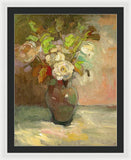 Vintage roses - Framed Print