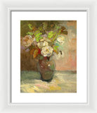 Vintage roses - Framed Print