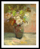 Vintage roses - Framed Print