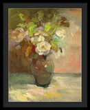 Vintage roses - Framed Print