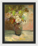Vintage roses - Framed Print