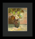 Vintage roses - Framed Print