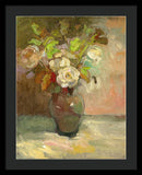 Vintage roses - Framed Print